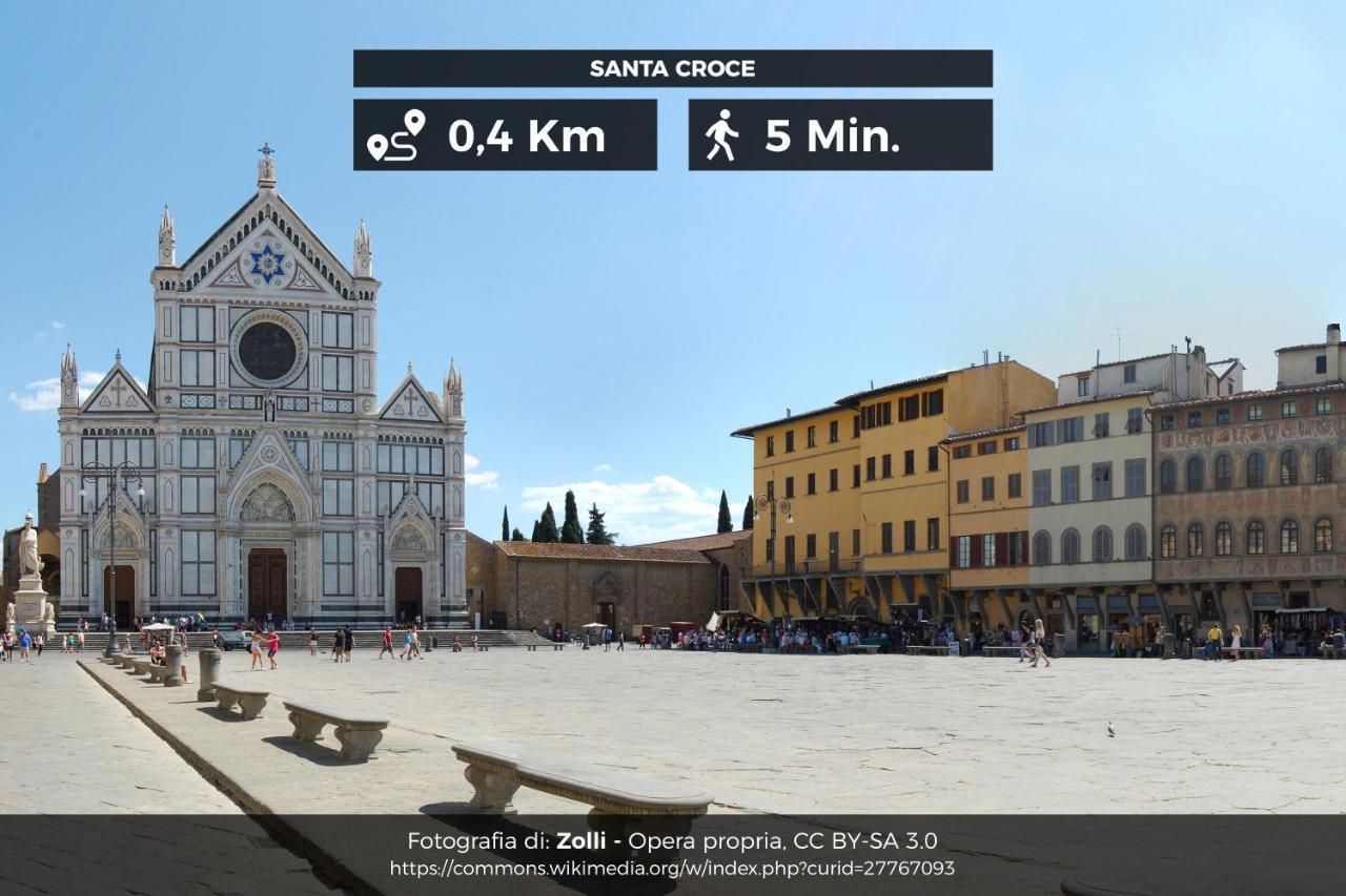 Il Cuore Di Firenze + Corte Privata+ Wifi+Ac Bagian luar foto
